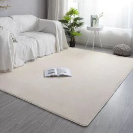 Large Size Thick Coral Velvet Carpet Modern Living Room Area Carpet Modern Bedroom Bedside Rug Tatami Crawling Mat Home Decorate