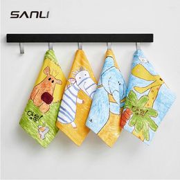 Towel Pure Cotton Kid's Soft Print Kindergarten Sweat Wipe Luxury Fashion High Quality Cute Cartoon Animal Children's Hand
