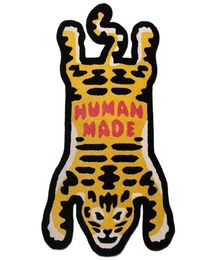 Home Furnishings 20AW HUMAN MADE Tiger Carpet Cashmere Soft Thick Coffee table Door Floor Mat Parlor Hall Corridor Trendy Handmade7945252