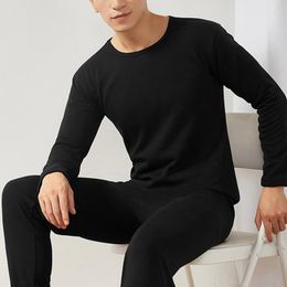 Thermal Underwear for Men Winter Soft Fleece Lined Long Johns Set Men's Top & Bottom Set Cold Weather Ultra Soft Thermal Clothes