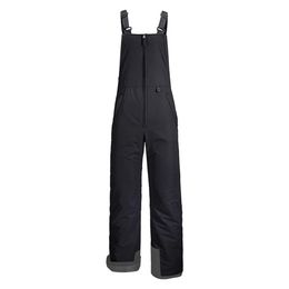 Women Ski Pants Thermal Windproof Women's Outdoor Overalls with Adjustable Shoulder Straps Plus Size Pockets for Anti-static