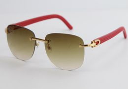 New Rimless Plank sunglasses Attitude Eyewear for men Oversized sun glasses square frame outdoor cool Designer Mens Women Luxury S4881528