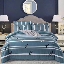 Bedding Sets 25 Ropa De Cama Tamao 5 Corazn Negra 4 Unids/set Duvet Cover Set Juego Floral AB Lado Edredn Cubierta