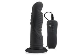 8 inch Long Anal plug Vibrator for Men butt plug G Spot dildo clitoris massage Suction cup gay toy Adult Sex Product for Women Y184056868