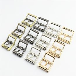 1PC Metal Roller Buckle Bag Strap Adjuster Center Bar Pin Buckle Clasp Leather Craft Bag Parts Accessories