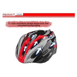 1~5PCS Cycling Safety Helmet Outdoor Motorcycle 21 Hole Integral Helmet Adjustable Adult Unisex Mountain Road Bike