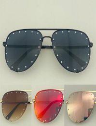 Luxury Classic Design Sunglasses Brand Vintage Pilot Sun Glasses Polarized UV400 Fashion Men Women glass Lenses With box6871737
