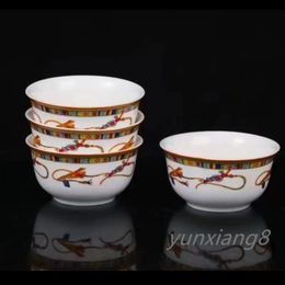Dinner utensils, luxurious warhorse bone Chinese tableware set, imperial banquet porcelain bowls, spoons, Western dishes set, home decoration, wedding gifts01