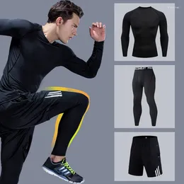 Men's Thermal Underwear Men Long Johns Underpants Tights Jogging Base Skins Compression Full Suit Tracksuit