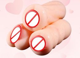 Sex Toys for Men 4D Realistic Deep Throat Male Masturbator Silicone Artificial Vagina Mouth Anal Erotic Oral Sex Masturbators toy1305330