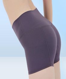 Sexy Yoga Shorts High Waist Womens Sports Fitness Nakedfeel Squat Proof Yoga Running Gym Workout Compression Exercise Pants2590411