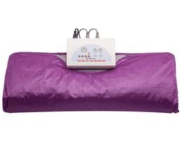 Model 2 Zone Fir Sauna Far Infrared Body Slimming Sauna Blanket Heating Therapy Slim Bag SPA LOSS WEIGHT Body Detox Machin3217332