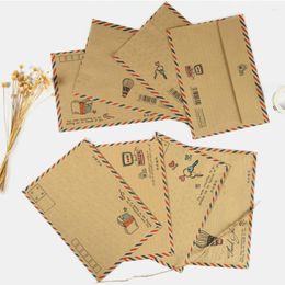 Gift Wrap 8 Pcs Letter Storage Western Style Office Supplies Vintage Envelope Kraft Paper