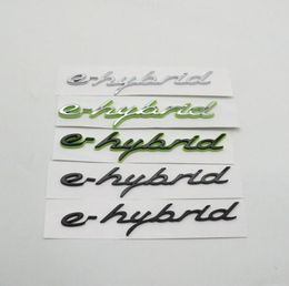 For Ehybrid Emblem Car Logo Sticker Side Fender Letter Badge Decal Nameplate1995757