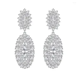 Stud Earrings STL Original By Zhenchengda Luxury Set With Full Diamond S925 Pure Silver Women's High Carbon