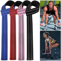 Weight Lifting Wrist Strap Anti Slip Weightlifting Grips Band Wear Resistant Hand Grips Support Band for Weightlifting Pull Up