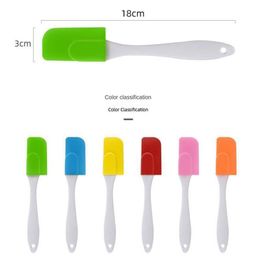 Kitchen Silicone Spatula Translucent For Cooking Dough Scrape Cream Heat-Resistant Utensils Baking Cake Brushes Baking Pastry