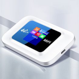 4G SIM Card Wifi Router Color LCD Display LTE Modem 2500mAh Pocket MIFI Hotspot with SIM Card Slot WI-FI High Speed Internet