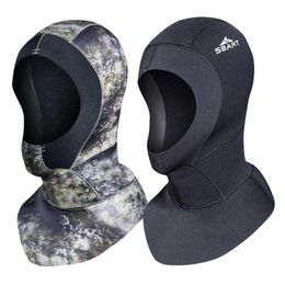 m Diving Caps Neoprene Scuba Hood with Shoulder Sun Protective Swimming Warm Cap Snorkeling Surfing Hat Jellyfish 240410