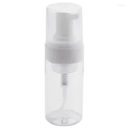 Storage Bottles 10Pcs 100Ml Empty Foam Pump Bottle Liquid Dispenser With Cap Multi-Capacity Portable Travel Transparent Plastic Cosmetic