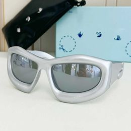 Designer sunglasses Cool Silver Black Trendy Male Toad Goggles Party Uv Resistant Female Sunglasses 2024