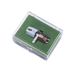 Dual Stylus Turntable Cartridge Double and Sapphire Stereo Stylus Needles for LP 78 RPM Record Player Replacement Parts
