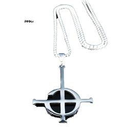 Ghost Bc Nameless Stainless Steel Necklace Ghoul Band Pope Emeritus Symbol Mask Grucifix Poster Necklaces Jewellery N643s031446868