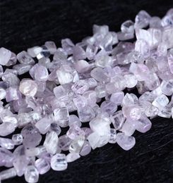 Discount Whole Natural Genuine Purple Pink Kunzite Spodumene Nugget Loose Beads Form 810mm Fit Jewellery 16quot 053453750554