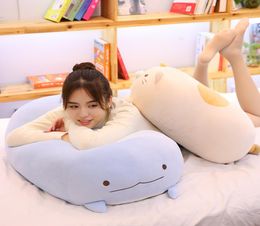 6090cm Giant Corner Bio Pillow Japanese Animation Sumikko Gurashi Plush Toy Stuffed Soft Cartoon Kids Girls Valentine Gifts MX2001415700