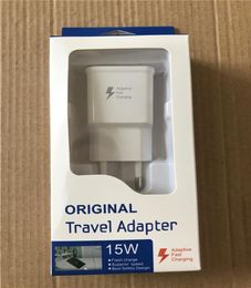 Fast Chargers USB wall Charger 2A Power Adapter Quick charge Wall chargers with Retail Box For Samsung S10 S9 S8 Plus Note 99887383