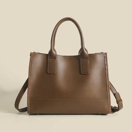 and Minimalist Large Capacity Tote Bag for Women Korean Edition 2024 Spring/summer Versatile Handbag Commuter Crossbody Fashionable