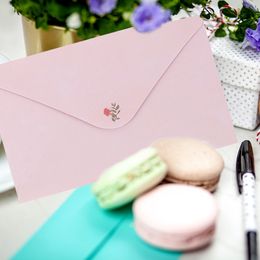 Beautiful Small Fresh Flowers and Cute Animals Set Envelope A5 Stationery Letterhead Sets Elegant Paper Supply Decor