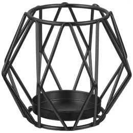 Candle Holders Geometric Festival Wedding Metal Decorative Tealight Holder Stand Ornament Home