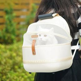 Cat Carriers Bag Going-Out Portable Space Large-capacity Breathable Cage Box Travel Backpack Pet Supplies