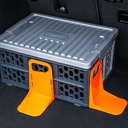 Secure Your Car Trunk with This Multifunctional Tool Rack Holder - Keep Your Luggage Organised & Shake-Proof!