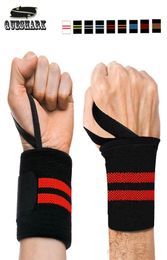 2Pcs Gym Hand Wraps Wrist Strap Weight Lifting Wrist Wraps Gloves Crossfit Dumbbell Powerlifting Wrist Support Sport Wristband8202805