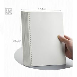 50 Sheets Drawing Paper Book Papers for Painting Sketch White Sketching Child