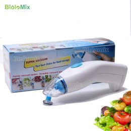 Machine Home Use Handy Automatic Vacuum Sealer With 5pcs Free Bags Food Saver Vacuum Sealers Powered By Adapter Or AA Battery