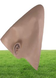 Coneheads Alien Latex Cap Mask Cosplay Egg Head Conical Masks Helmet Halloween Carnival Party Props Q08067065551