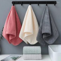 Towel 35x75CM Coral Velvet High Quality Fiber Face Towels Thick Bathroom Soft Feel Highly Absorbent Shower El Bath Washcloth