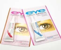 False Eyelashes Adhesive Eye Lash Makeup Glue Clear White Black Waterproof Make up Tools 7g4015377