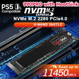 Boxs 990PRO10000MB/S SSD 1tb 2tb M2 NVMe PCIe 4.0X4 M.2 2280 NVMe SSD Drive Internal Solid State Disc 4tb ssd nvme m2 for PS5 Desktop