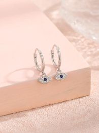 Stud Earrings Selling Sterling 925 Silver Power Eye For Women Fashion Versatile Party