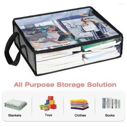 Storage Bags Hat Bag Capacity Organizer Efficient Solutions Transparent Foldable With For Home