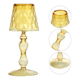 Candle Holders Glass Holder Candlestick Home Candleholder Indoor Decorative Stand Simple