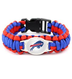 Charms DIY US Team American Football Conference East Buffalo Swing DIY Woven Bracelet Sports Jewellery accessories9260131