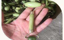 DHL Natural Facial Massage Jade Roller Face Thin Massager Lose weight Beauty Care Roller Tool8095336