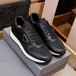 2024 New Fashion Designer Black Patent Leather casual shoes for men and women ventilate comfort Leather splice all-match Anti slip Sports shoes DD0411P 38-44 11