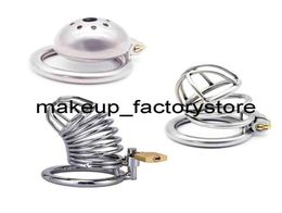 Massage 3 Styles Stainless Steel 3 Size Bird Cock Cage Lock Adult Game Metal Male Belt Device Penis Ring Sex Toy For Men6159398