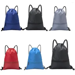 Outdoor Bags Travel Sports Foldable Backpack Bag Portable Waterproof Fitness Swimming Beach Camping Oxford Zipper